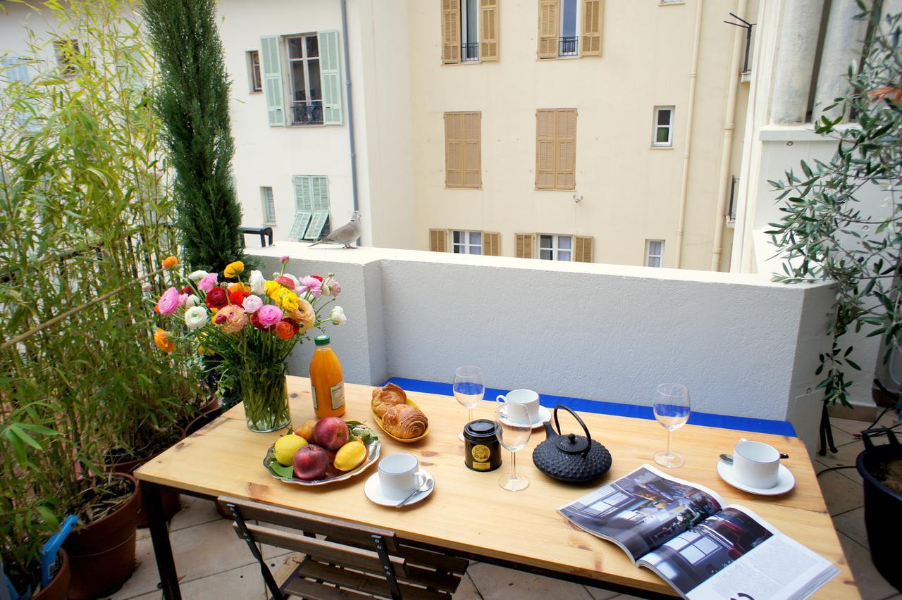 Ze Perfect Place - Elegant Appartement Avec Terrasse - Promenade Des Arts Nice Bagian luar foto