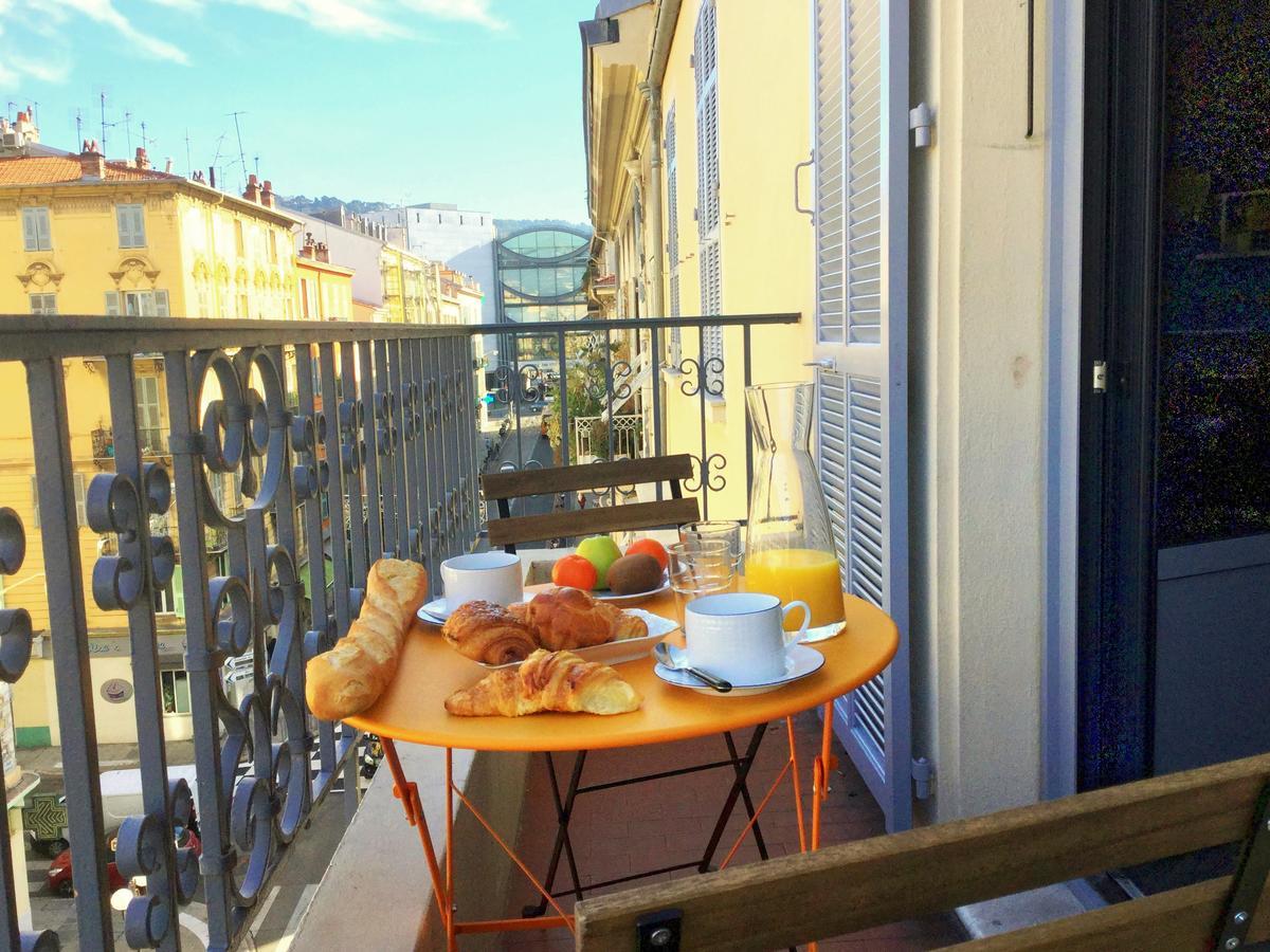 Ze Perfect Place - Elegant Appartement Avec Terrasse - Promenade Des Arts Nice Bagian luar foto